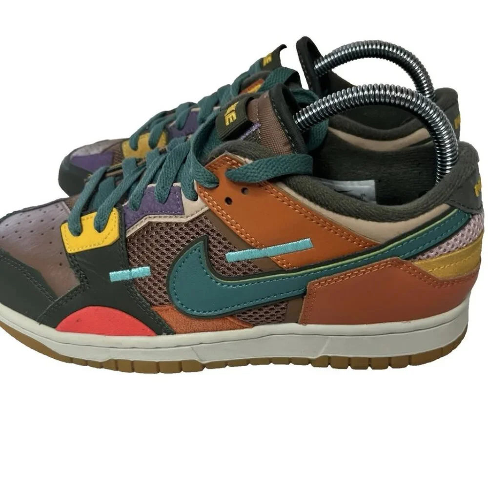 Nike Dunk Low Scrap Men's 6.5 / Womens 8.0 Trainers - Picture 3 of 10